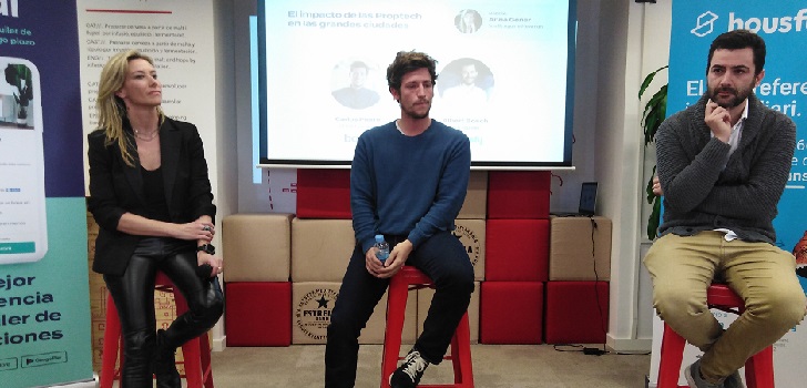 Anna Gener (Savills Aguirre Newman), Carlos Pierre (Badi) y Albert Bosch (Housfy) Confianza, transparencia y rentabilidad: las ‘proptech’ exploran su futuro